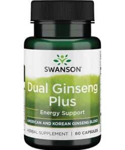 Swanson - Dual Ginseng Plus - 60 caps