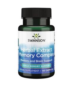 Swanson - Herbal Extract Memory Complex - 60 caps