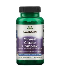 Swanson - Mineral Citrate Complex - 60 caps