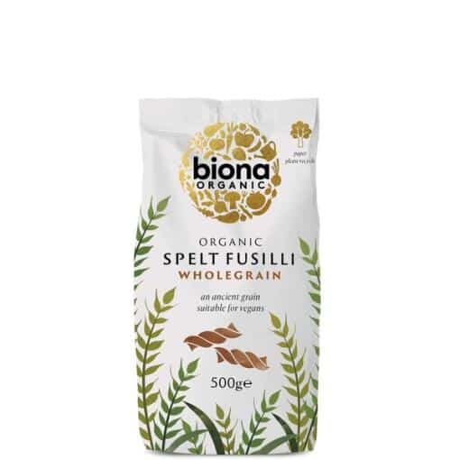 Biona Organic - Spelt Wholegrain Fusilli - 500g
