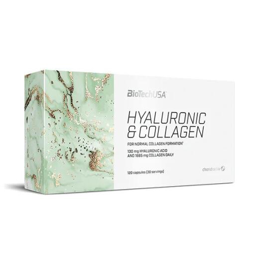 BioTechUSA - Hyaluronic and Collagen - 120 caps