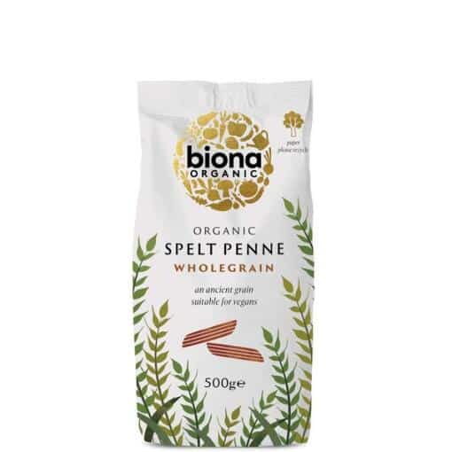 Biona Organic - Spelt Wholegrain Penne - 500g