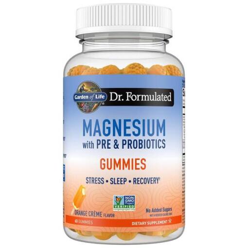 Garden of Life - Dr. Formulated Magnesium with Pre & Probiotics Gummies