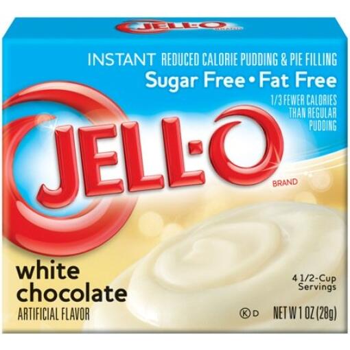 Jell-O - Instant Pudding & Pie Filling Sugar Free