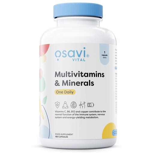Osavi - Multivitamins & Minerals One Daily - 180 caps