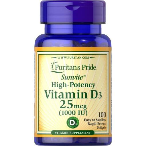 Puritan's Pride - Vitamin D3