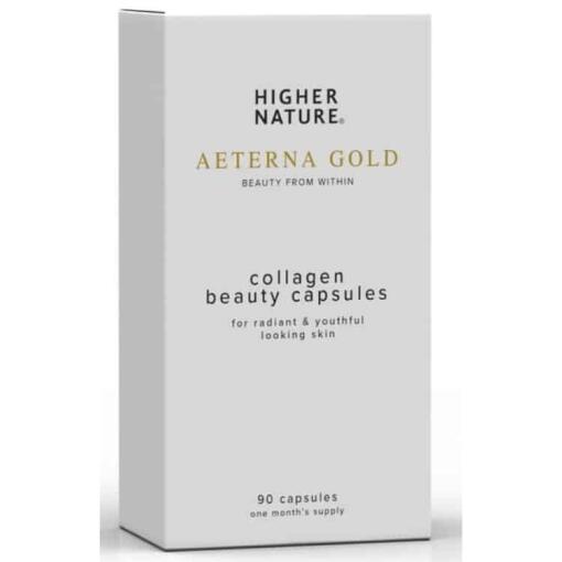 Higher Nature - Aeterna Gold Kollagen Schönheitskapseln - 90 Kapseln