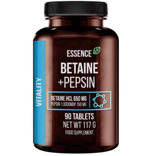 Essence Nutrition - Betain + Pepsin - 90 Tabletten