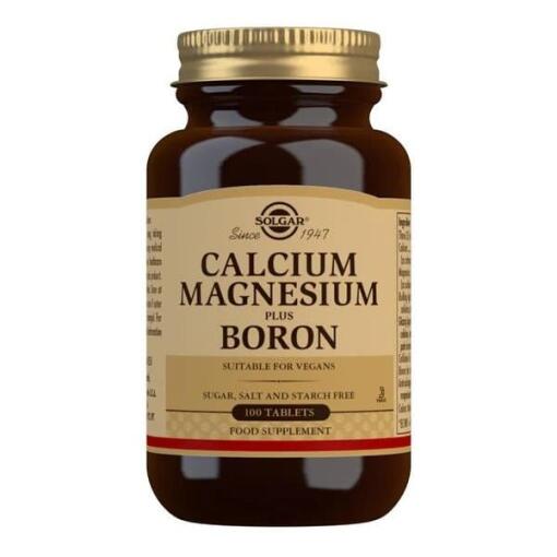 Solgar - Calcium Magnesium mit Bor - 100 Tabletten