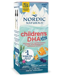 Nordic Naturals - Kinder DHA Extra, 880 mg Beerengeschmack - 60 ml
