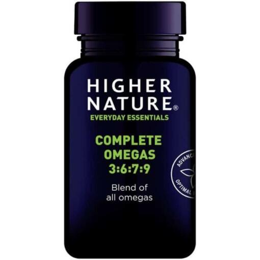 Higher Nature - Komplette Omega 3:6:7:9 - 90 Kapseln