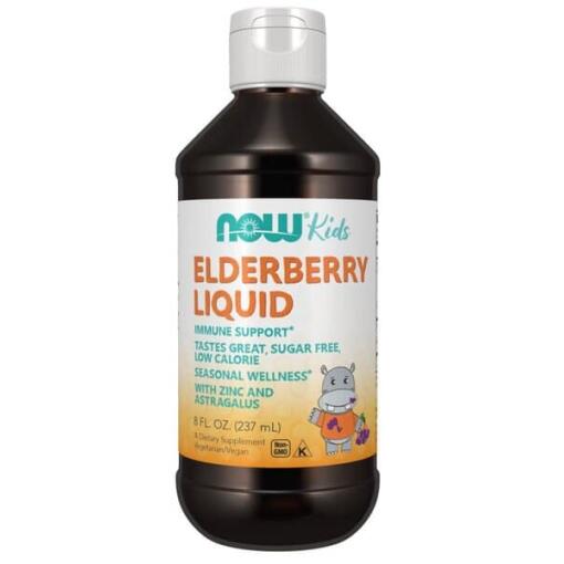 NOW Foods - Holundersaft für Kinder - 237 ml