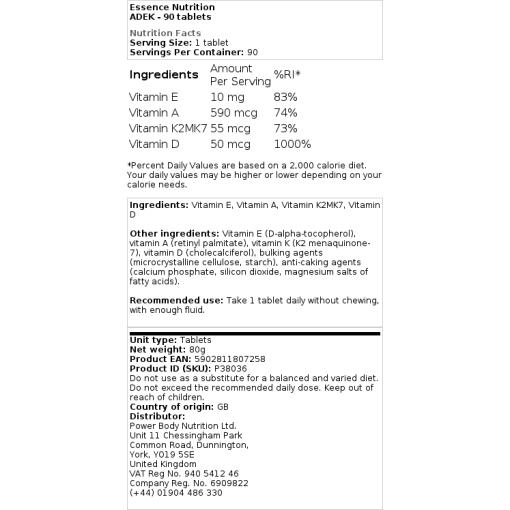 Essence Nutrition - Unle Gold Adekunle Gold – Bild 2