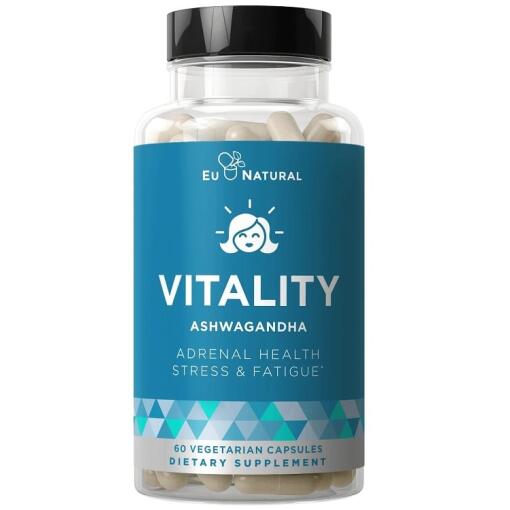 Eu Natural - Vitalität mit Ashwagandha - 60 vegane Kapseln
