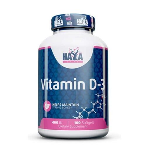 Haya Labs - Vitamin D3, 400 IE - 100 Weichkapseln