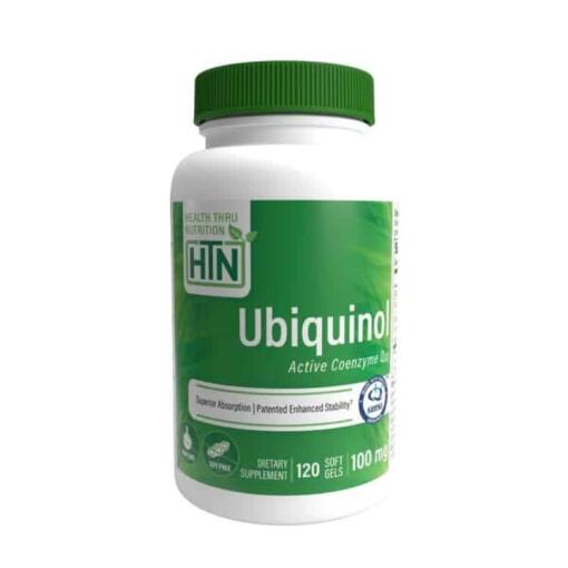 Health Thru Nutrition - Ubiquinol, 100 mg - 120 Weichkapseln