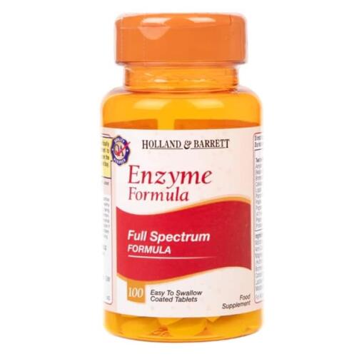 Holland & Barrett - Enzymformel - 100 Tabletten