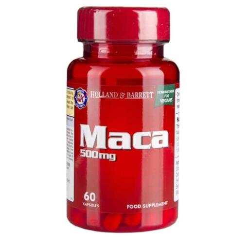 Holland & Barrett - Maca, 500 mg - 60 Kapseln