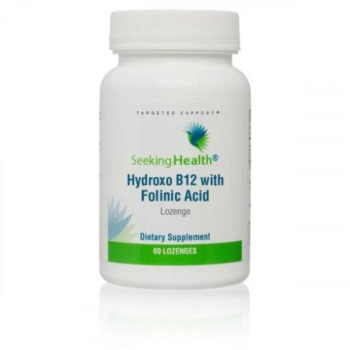 Seeking Health - Hydroxo B12 mit Folsäure, Kirschgeschmack - 60 Lutschtabletten