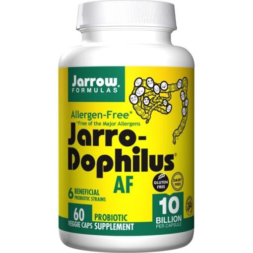 Jarrow Formulas - Jarro-Dophilus AF, allergenfrei, 10 Milliarden KBE - 60 Kapseln