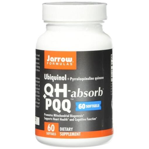 Jarrow Formulas - Ubiquinol QH-Absorb + PQQ - 60 Weichkapseln