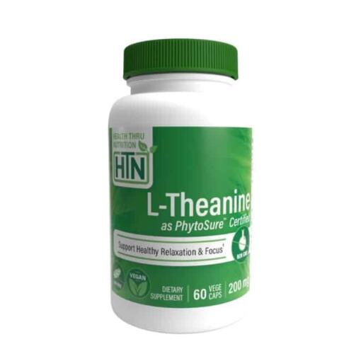 Health Thru Nutrition - L-Theanin von PhytoSure, 200 mg - 60 Kapseln