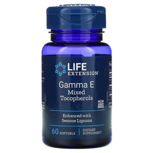 Life Extension - Gamma E Gemischte Tocopherole - 60 Weichkapseln