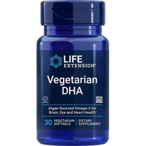 Life Extension - Vegetarisches DHA - 30 vegetarische Weichkapseln