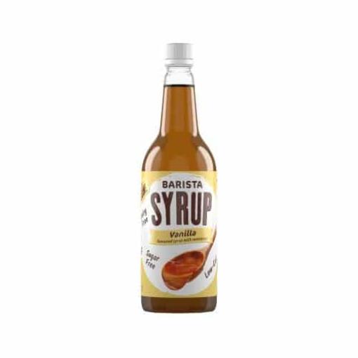 Fit Cuisine - Barista-Sirup mit niedrigem Kaloriengehalt, Vanille - 1000 ml