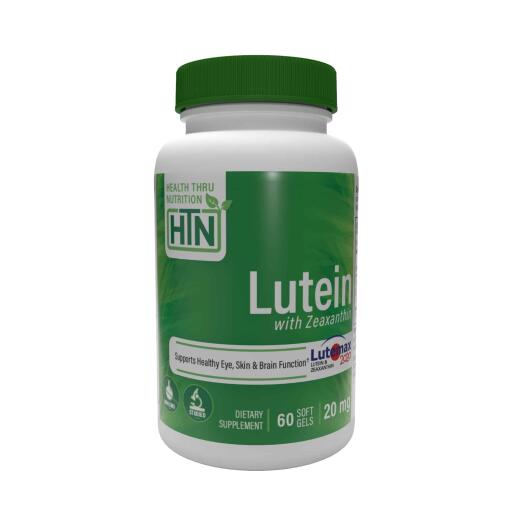 Health Thru Nutrition - Lutein mit Zeaxanthin - 60 Weichgelatinekapseln