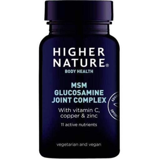 Higher Nature - MSM Glucosamin Gelenkkomplex - 90 Tabletten
