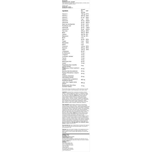 BioTechUSA - Multivitamin für Männer - 60 Tabletten – Bild 2