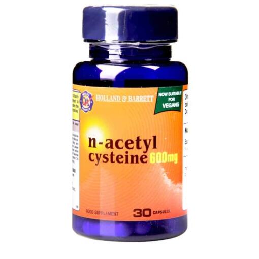 Holland & Barrett - N-Acetyl-Cystein, 600 mg - 30 Kapseln