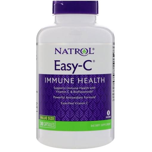 Natrol - Einfach-C, 500 mg - 240 Kapseln