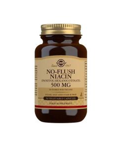 Solgar - Nicht-flush Niacin, 500 mg - 50 Kapseln