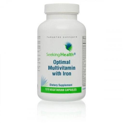Seeking Health - Optimales Multivitamin mit Eisen - 120 Kapseln