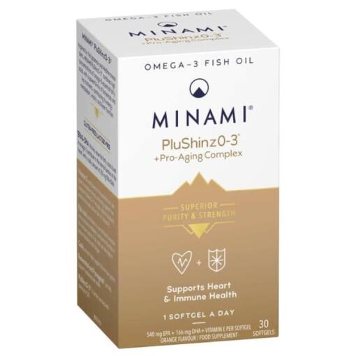 Minami - PluShinz 0-3 + Anti-Aging-Komplex - 30 Weichkapseln