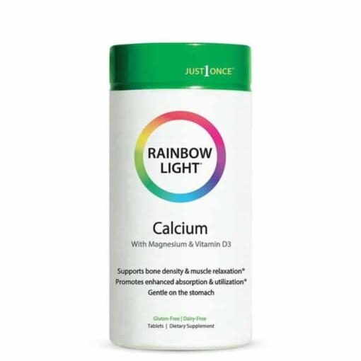 Rainbow Light - Kalzium mit Magnesium und Vitamin D3 - 90 Tabletten