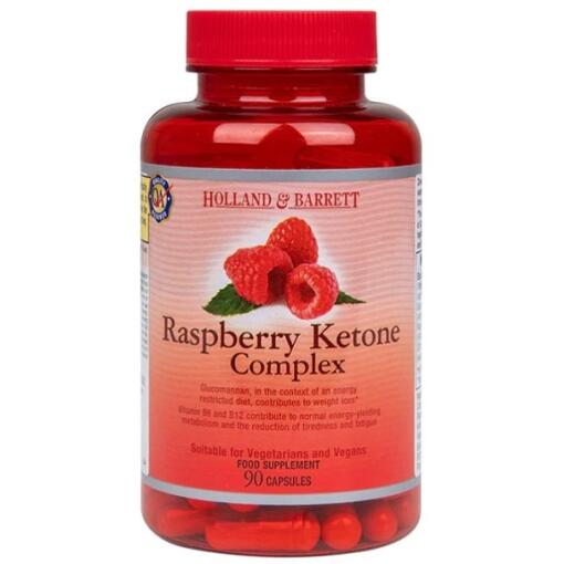 Holland & Barrett - Himbeerketon-Komplex - 90 Kapseln