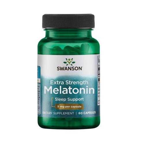 Swanson - Melatonin 5mg - 60 Kapseln