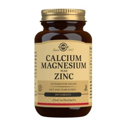 Solgar - Kalzium Magnesium plus Zink - 100 Tabletten