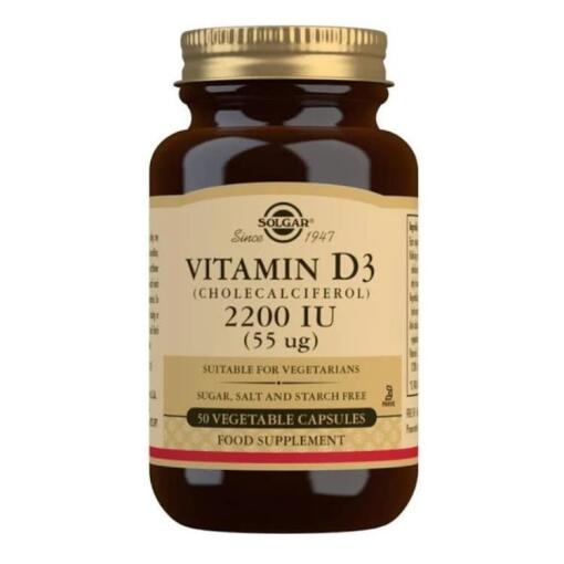 Solgar - Vitamin D3 Cholecalciferol 1000 IE
