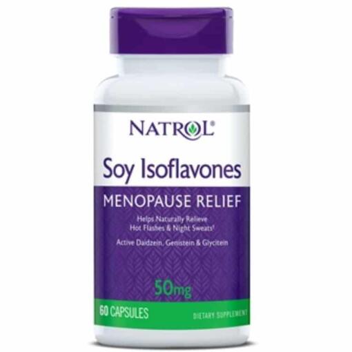 Natrol - Sojaisoflavone, 50 mg - 60 Kapseln