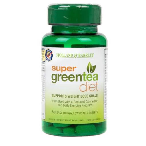Holland & Barrett - Super Grüner Tee Diät - 60 Tabletten
