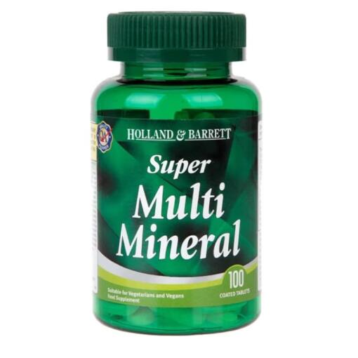 Holland & Barrett - Super-Multimineral - 100 Tabletten