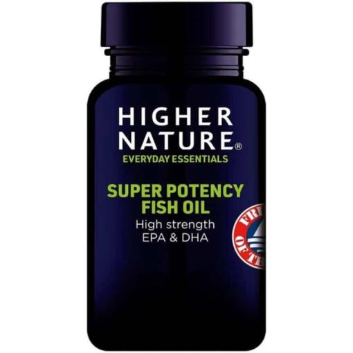 Higher Nature - Super Potentes Fischöl - 90 Kapseln