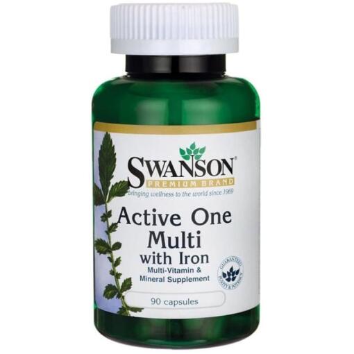 Swanson - Multivitamin mit Eisen - 90 Kapseln
