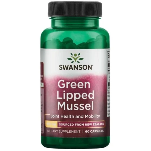 Swanson - Grünlippmuschel, 500 mg - 60 Kapseln