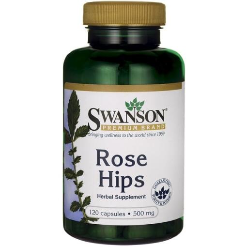 Swanson - Hagebutten, 500 mg - 120 Kapseln – Bild 3