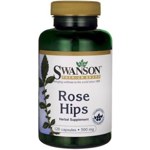 Swanson - Hagebutten, 500 mg - 120 Kapseln